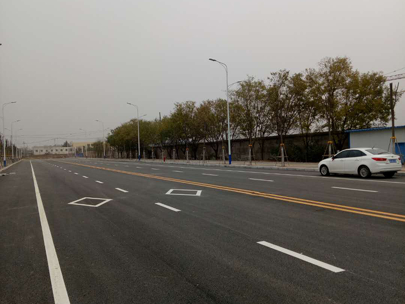 宋元瓷規(guī)劃二路道路、綠化及配套設(shè)施實(shí)景圖